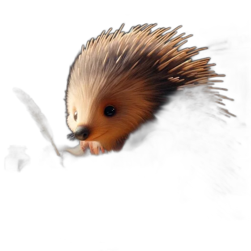 animal, creature, hair, dragon transparent PNG cut-out