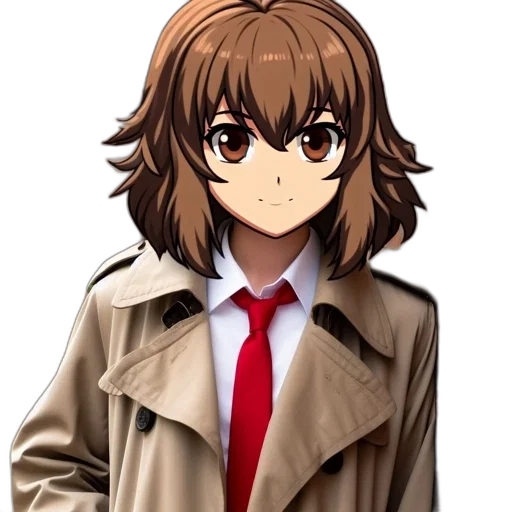 jacket, staff, face, animal transparent PNG cut-out