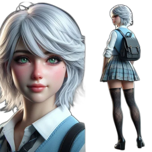 jacket, concept art, 3d render, fantasy art transparent PNG cut-out