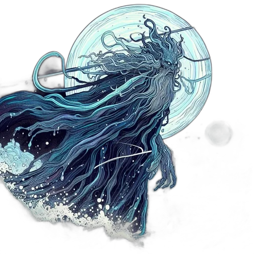 hair, creature, dragon, fantasy art transparent PNG cut-out