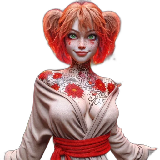 fantasy art, concept art, comic book art, anime transparent PNG cut-out