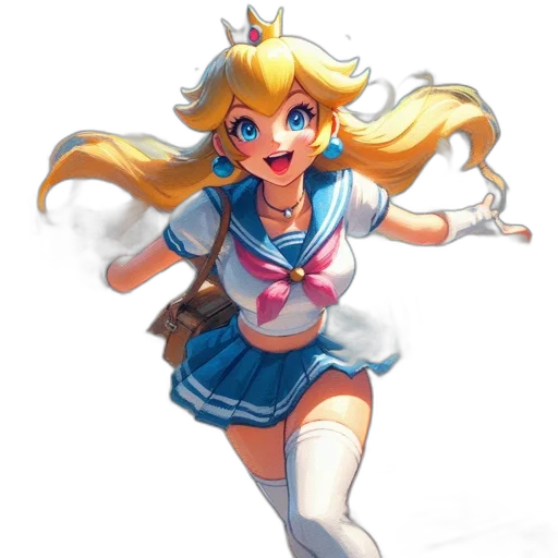 dress, staff, weapon, crown transparent PNG cut-out