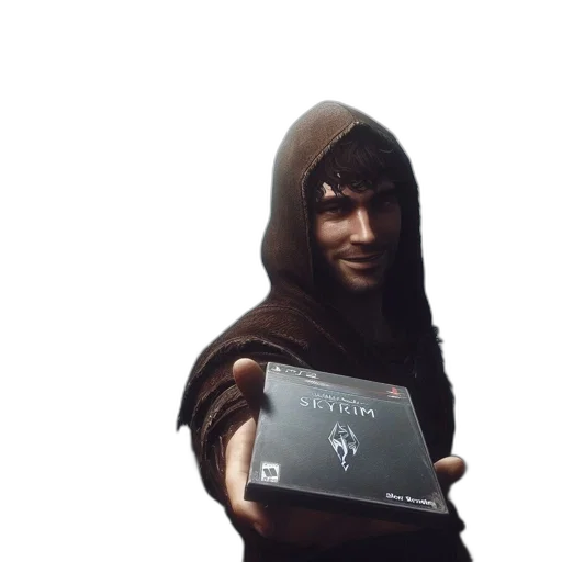 weapon, mask, face, jacket transparent PNG cut-out