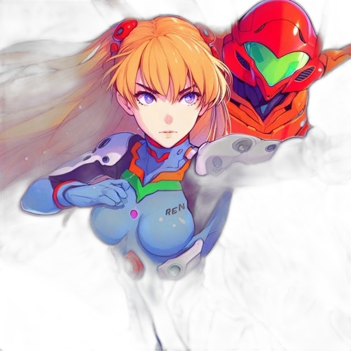 robot, dragon, mask, weapon transparent PNG cut-out
