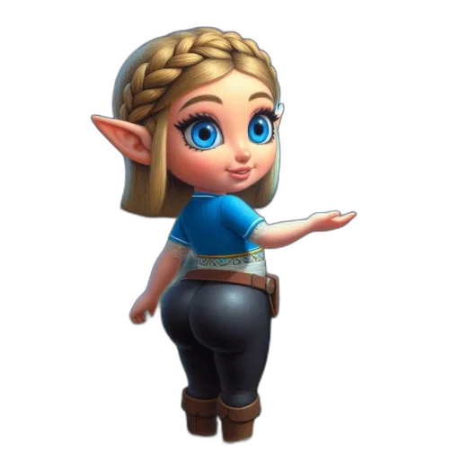 staff, dress, face, creature transparent PNG cut-out