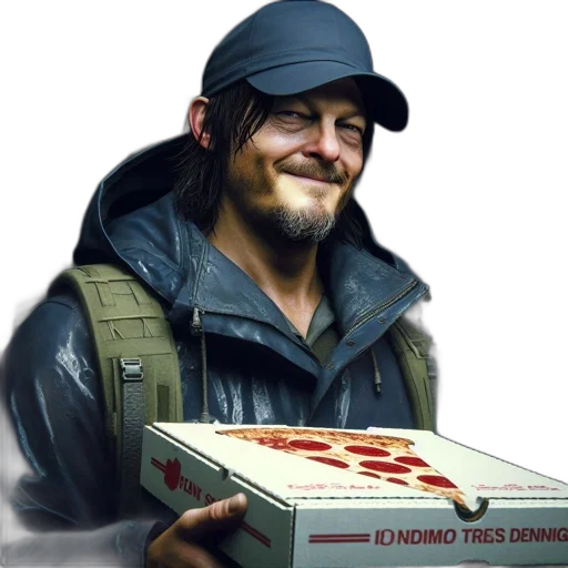 food, jacket, concept art, photorealistic transparent PNG cut-out