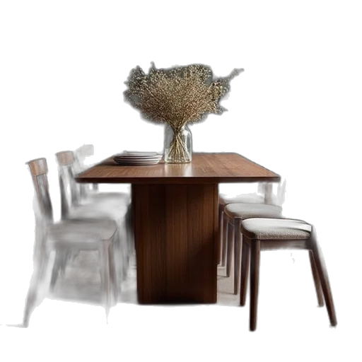 furniture, 3d render, photorealistic, concept art transparent PNG cut-out