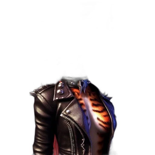 jacket, mask, face, weapon transparent PNG cut-out
