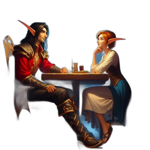 fantasy art, concept art, pixel art, comic book art transparent PNG cut-out