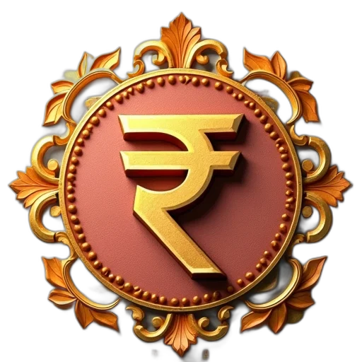 jewelry, 3d render, indian, currency transparent PNG cut-out