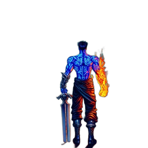 staff, sword, weapon, dragon transparent PNG cut-out
