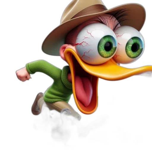 hat, animal, mask, 3d render transparent PNG cut-out