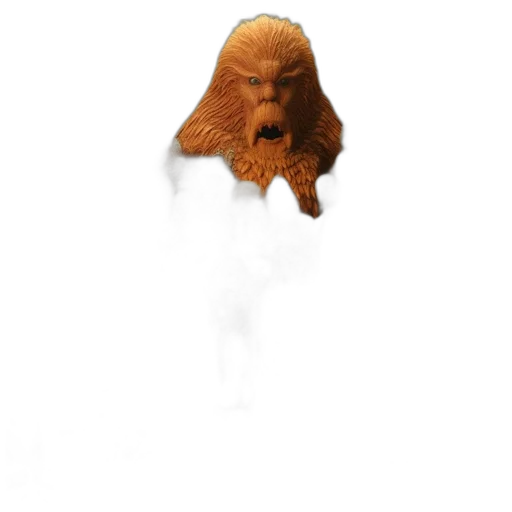 mask, hair, creature, face transparent PNG cut-out