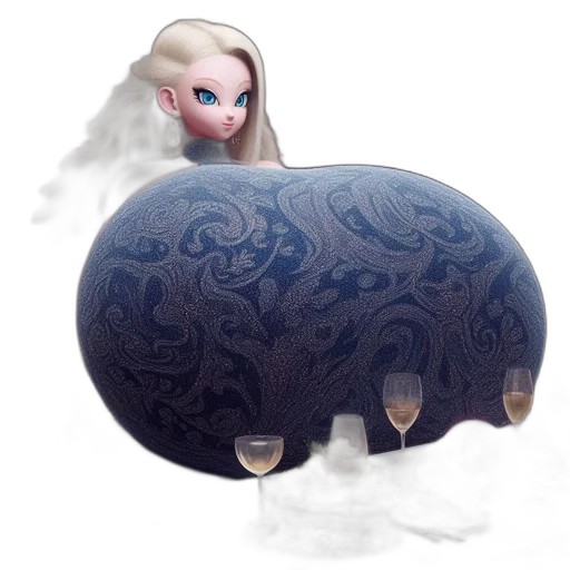 3d render, fantasy art, concept art, photorealistic transparent PNG cut-out
