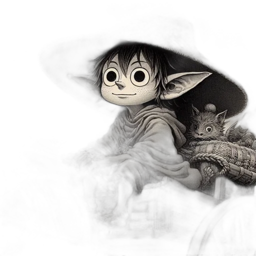 dragon, mask, creature, hat transparent PNG cut-out
