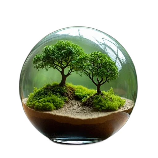 tree, furniture, 3d render, photorealistic transparent PNG cut-out