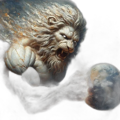 creature, dragon, hair, face transparent PNG cut-out