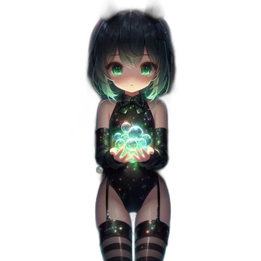 dress, robot, mask, staff transparent PNG cut-out