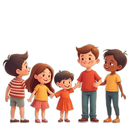 cartoon, 3d render, concept art, photorealistic transparent PNG cut-out