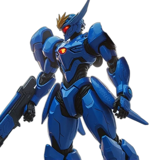 robot, weapon, concept art, 3d render transparent PNG cut-out