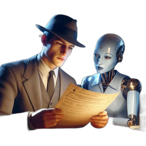 robot, mask, concept art, 3d render transparent PNG cut-out