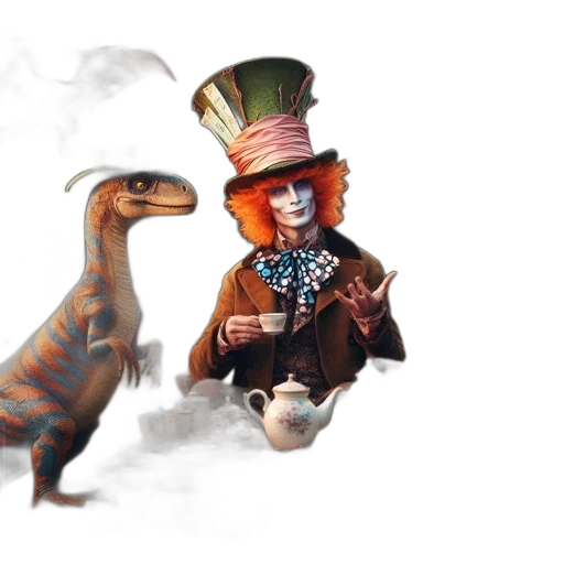 dragon, hat, creature, concept art transparent PNG cut-out