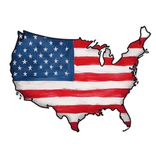 american, flag, drawing, word transparent PNG cut-out