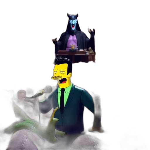 staff, creature, animal, robot transparent PNG cut-out