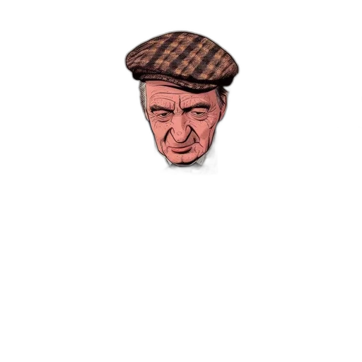hat, face, staff, umbrella transparent PNG cut-out