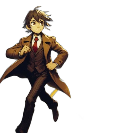 staff, jacket, pixel art, concept art transparent PNG cut-out