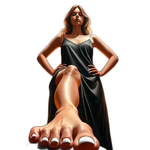dress, shoes, jewelry, photorealistic transparent PNG cut-out