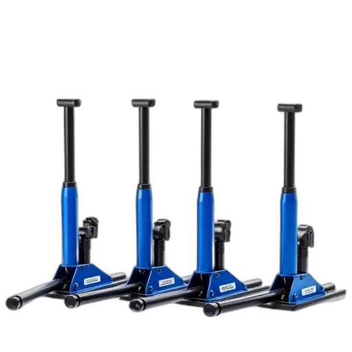 staff, set, four, blue transparent PNG cut-out