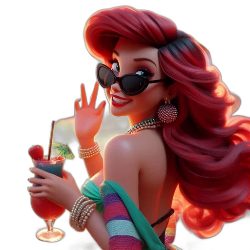 jewelry, cartoon, 3d render, fantasy art transparent PNG cut-out