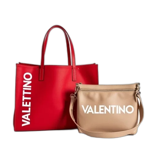 red, tote, bag, word transparent PNG cut-out