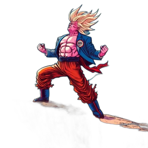 jacket, hair, weapon, creature transparent PNG cut-out