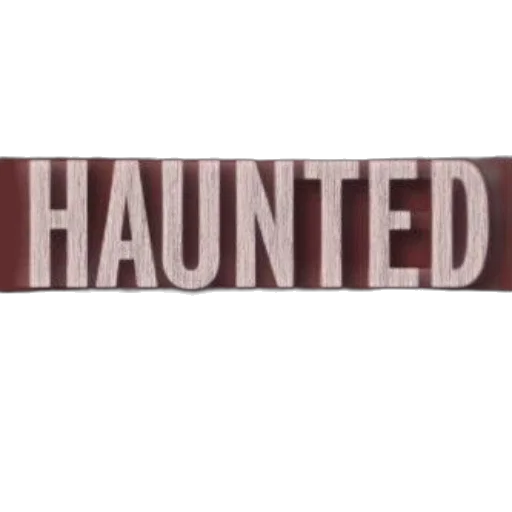 haunted, webster, groves, poster transparent PNG cut-out