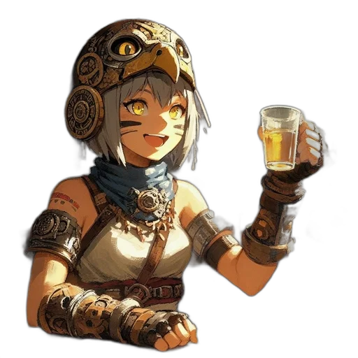 weapon, staff, face, concept art transparent PNG cut-out