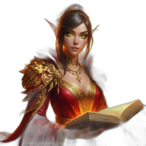 dragon, staff, fantasy art, concept art transparent PNG cut-out