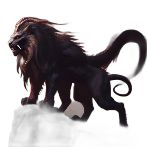 animal, creature, staff, dragon transparent PNG cut-out