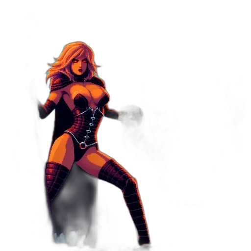 weapon, comic book art, concept art, pixel art transparent PNG cut-out
