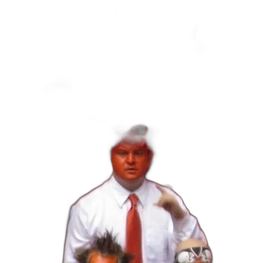 staff, mask, face, jacket transparent PNG cut-out