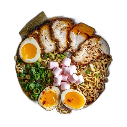 food, sword, 3d render, photorealistic transparent PNG cut-out