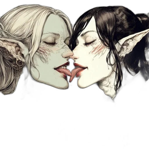 mask, fantasy art, concept art, watercolor transparent PNG cut-out