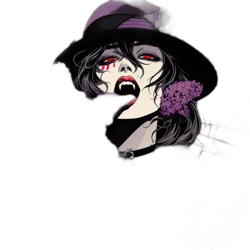 hat, face, mask, creature transparent PNG cut-out
