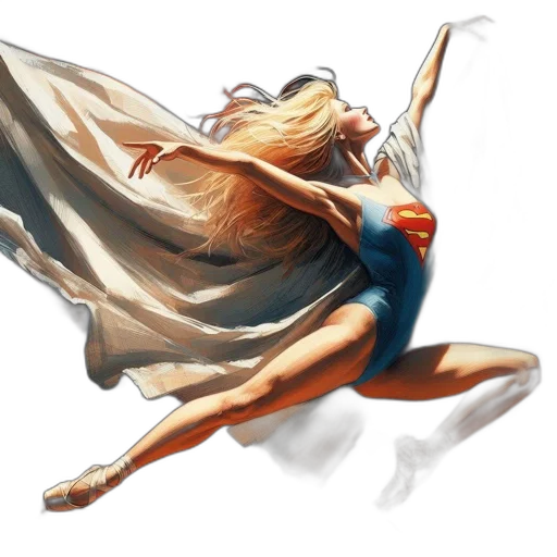 dress, concept art, comic book art, fantasy art transparent PNG cut-out