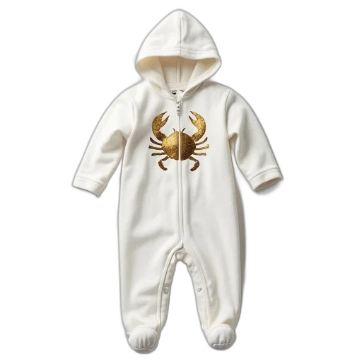 white, baby, onesuit, metallic transparent PNG cut-out