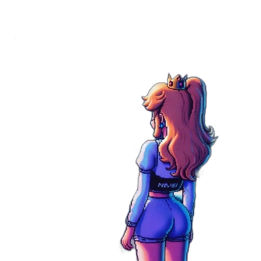 dress, jacket, crown, staff transparent PNG cut-out