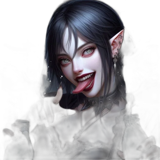 face, mask, creature, staff transparent PNG cut-out