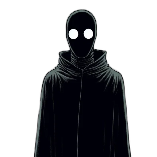 mask, jacket, face, staff transparent PNG cut-out