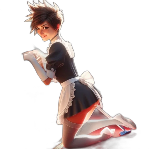 dress, staff, jacket, shoes transparent PNG cut-out